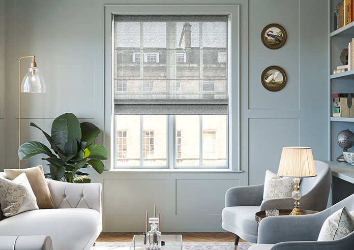 Pescara Voile, Slate - Roman Blind - Image 3